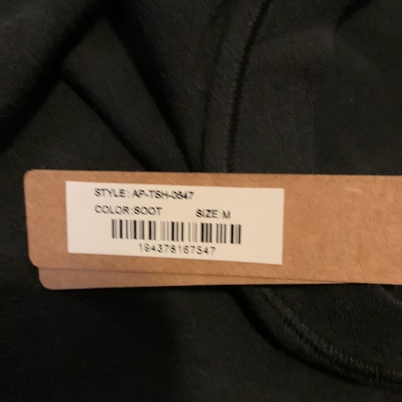 SKIMS (Soot-M) COTTON JERSEY LONG SLEEVE T-SHIRT-NWT - Picture 4 of 4